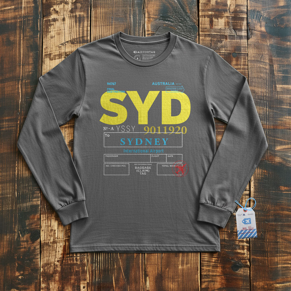 SYD Code - Long Sleeve T-Shirt