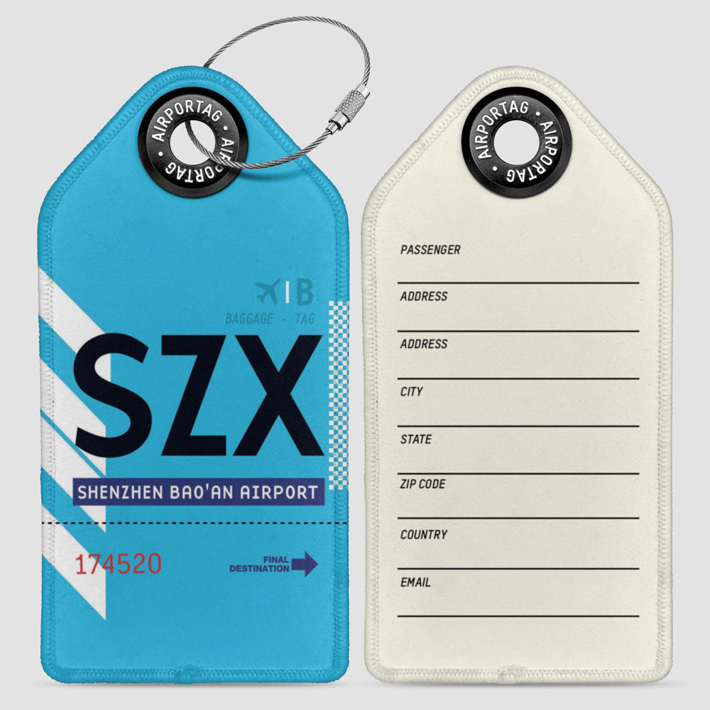 SZX - Luggage Tag