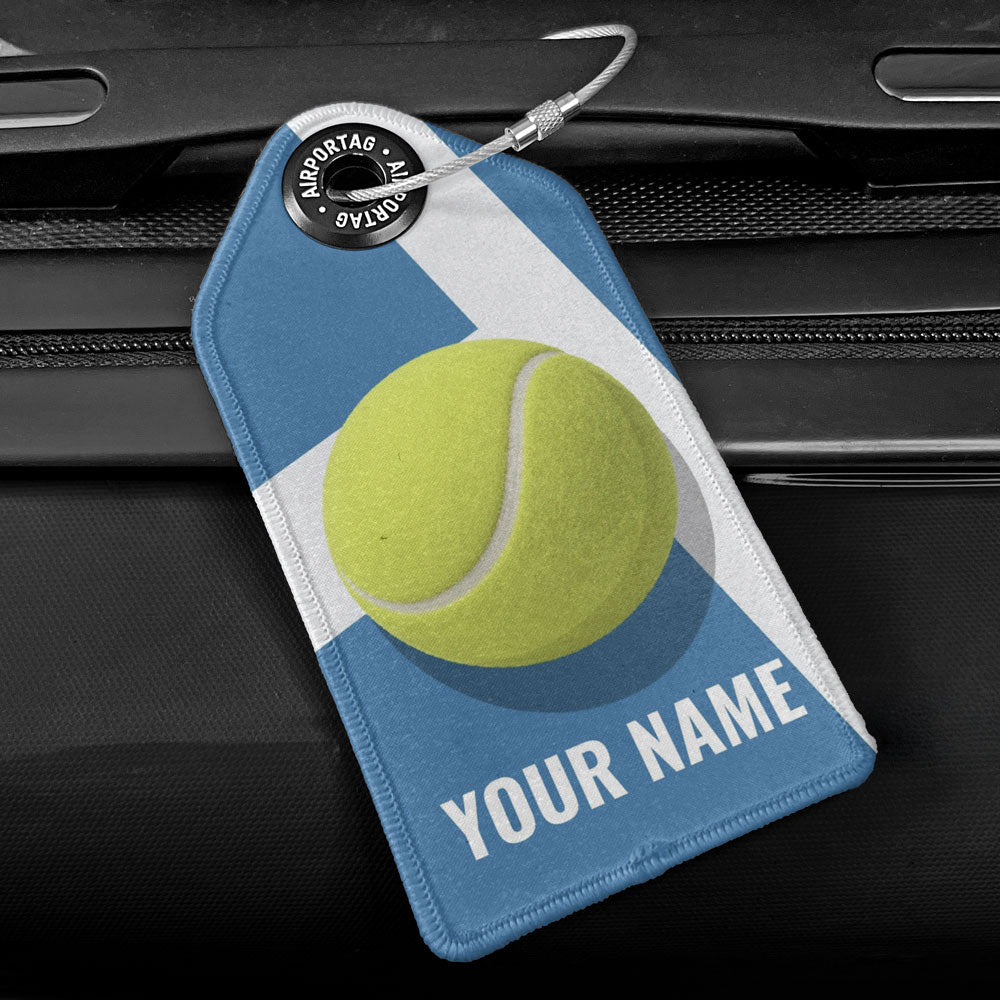 Tennis Ball - Luggage Tag