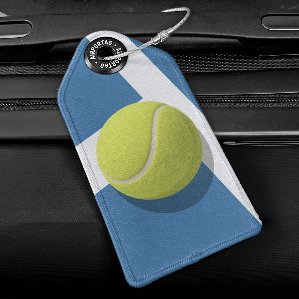 Tennis Ball - Luggage Tag