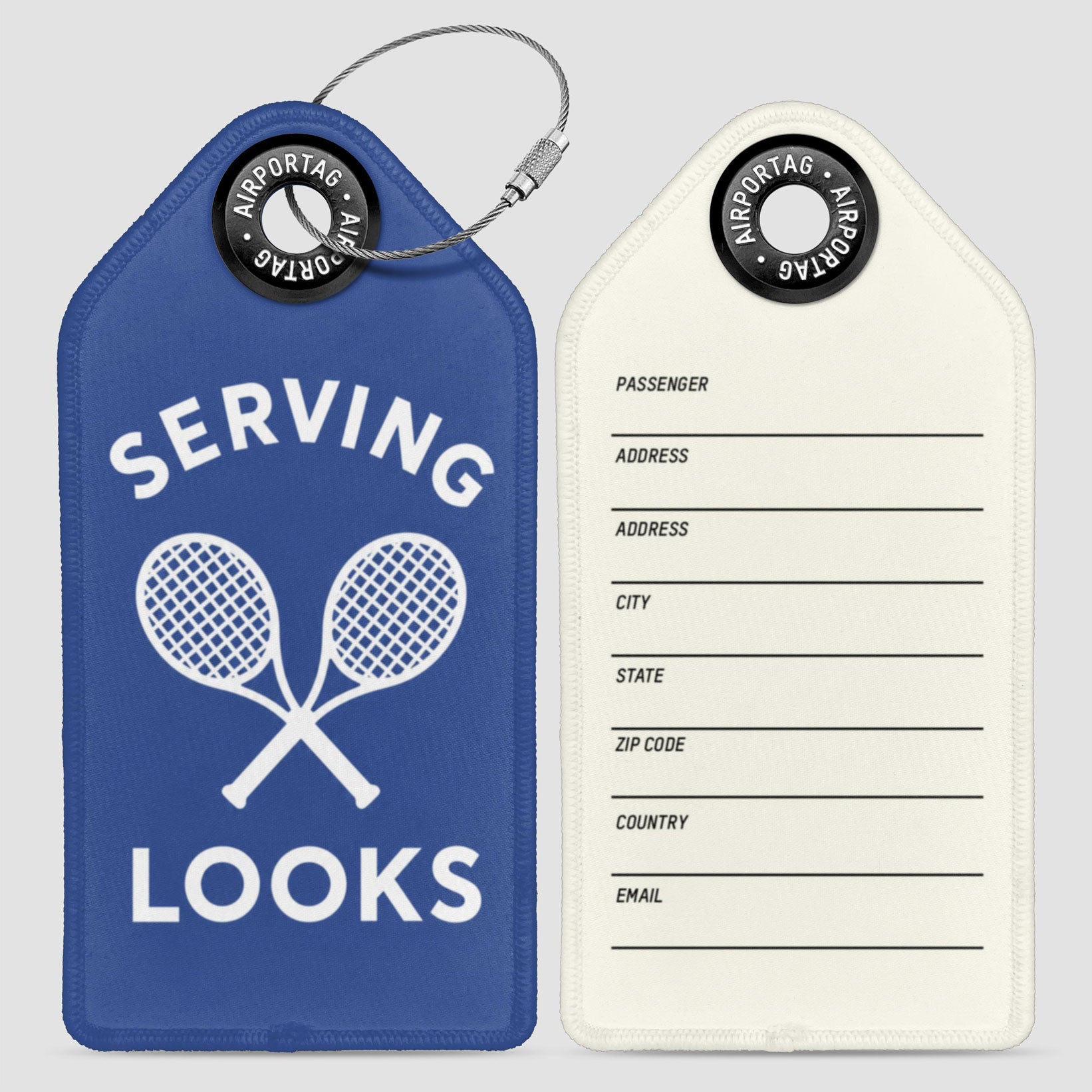 Serving Looks - Luggage Tag