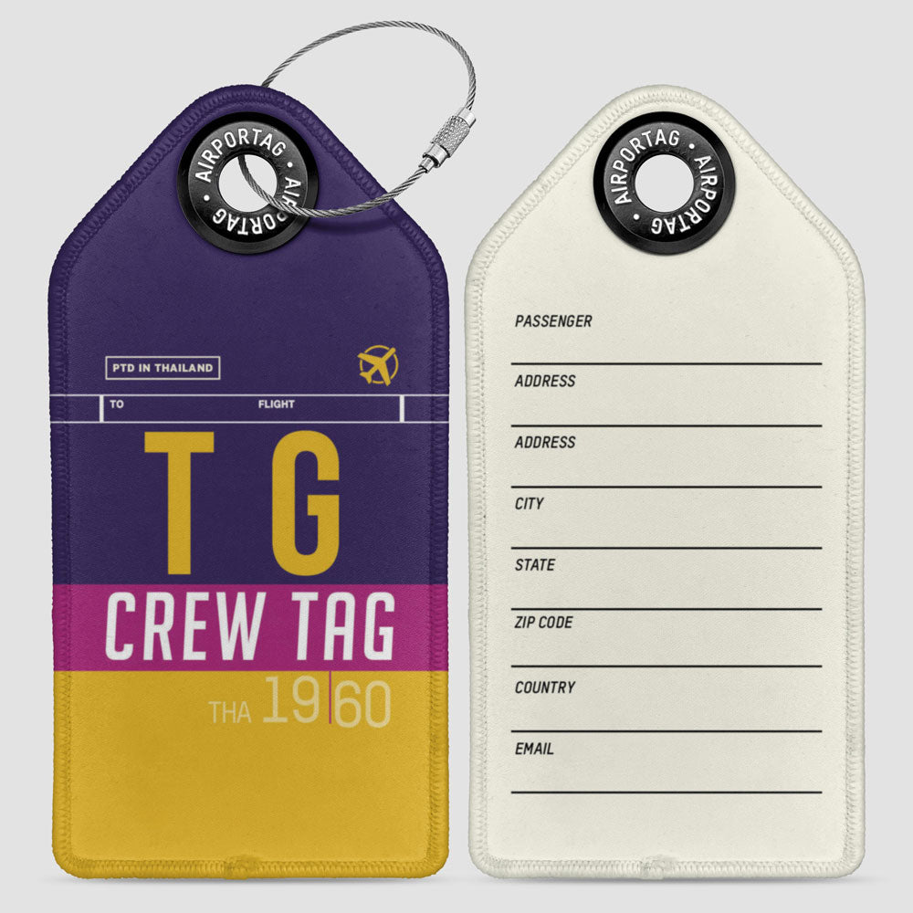 TG - Luggage Tag