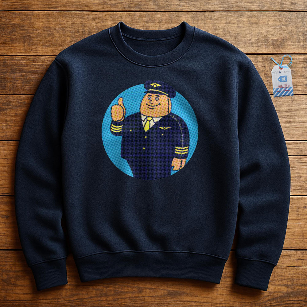 The Autopilot - Sweatshirt - Navy