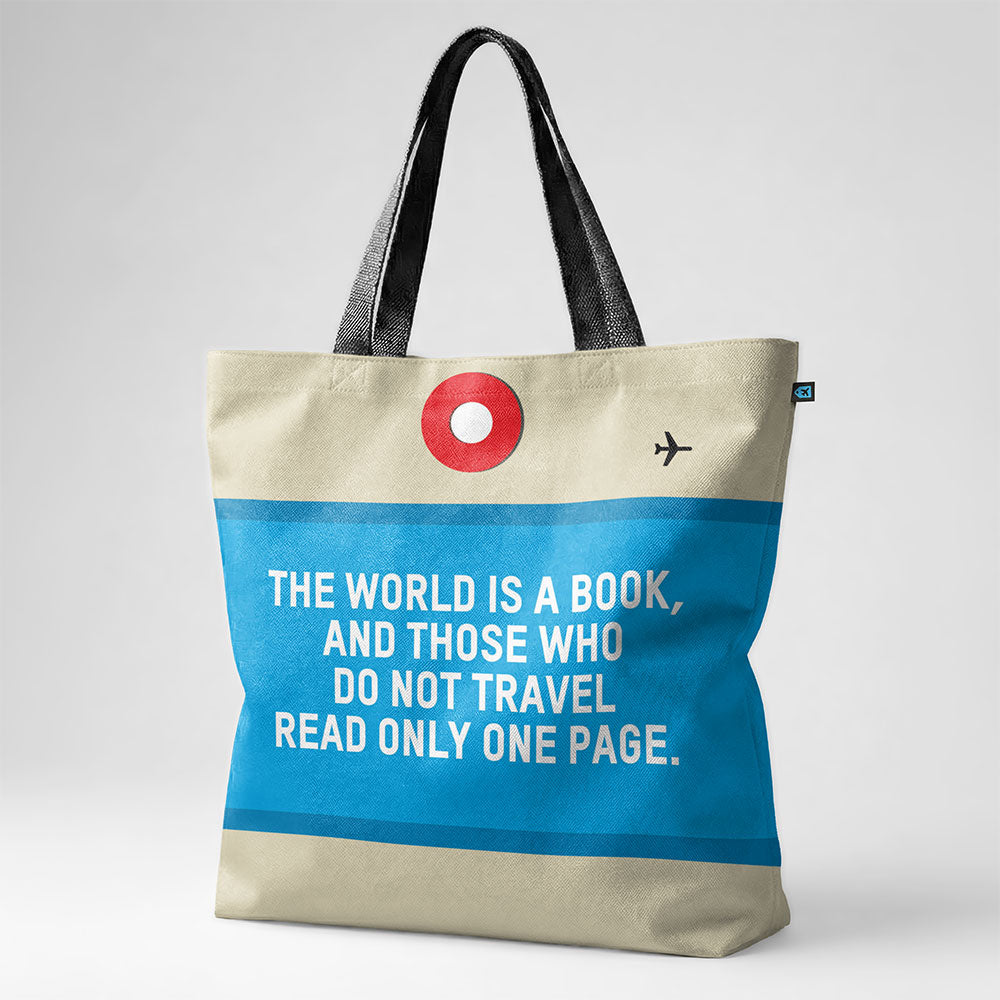 The World Is - Tote Bag