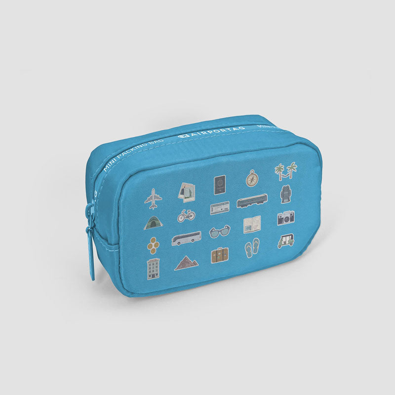 Travel Icons - Mini Packing Bag