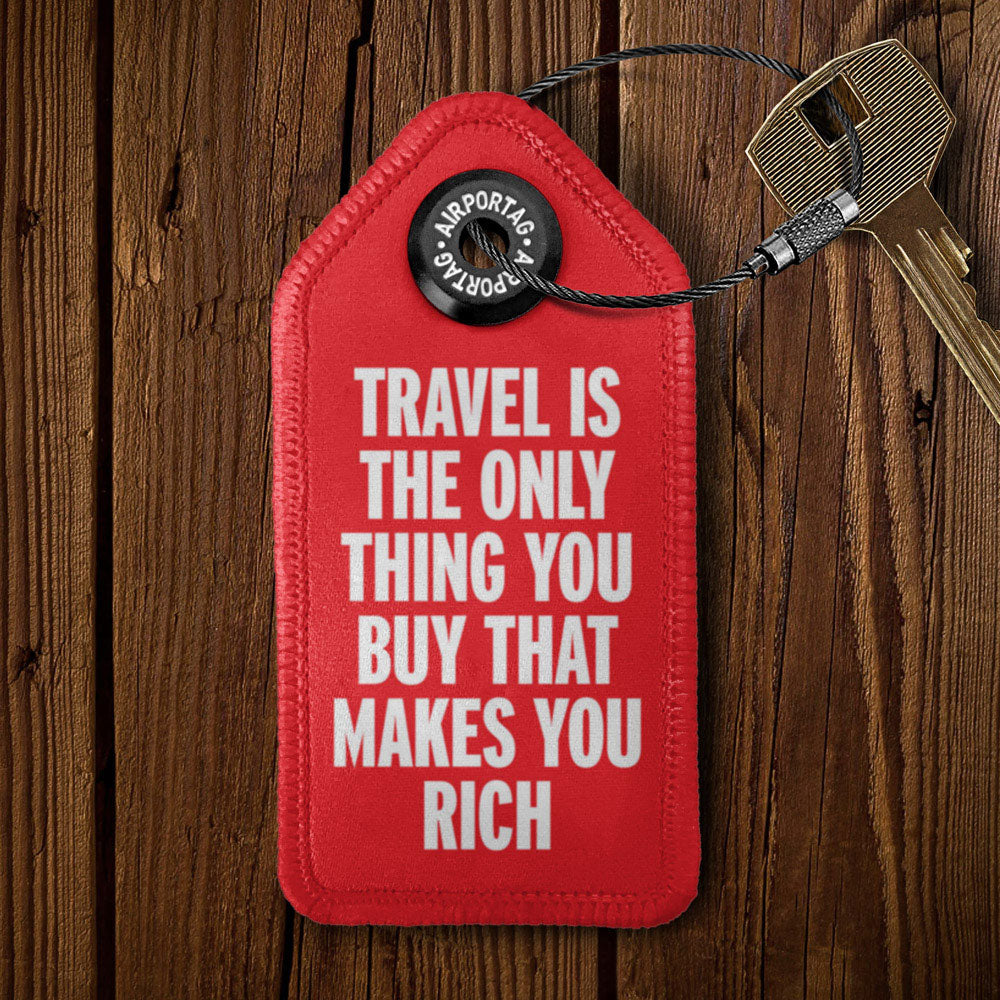 Travel is - Keychain