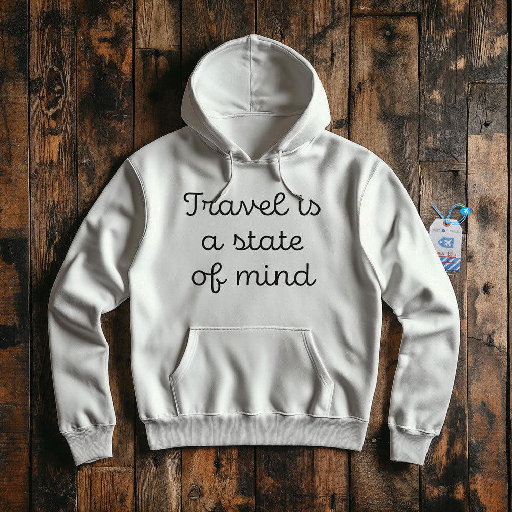 Travel is a state of mind - Pullover Hoodie