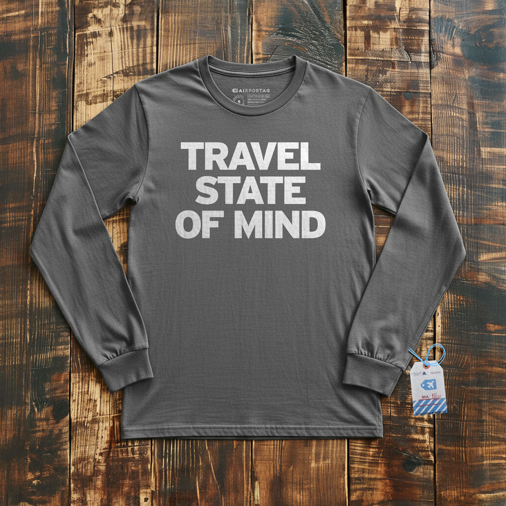 Travel State Of Mind - Long Sleeve T-Shirt