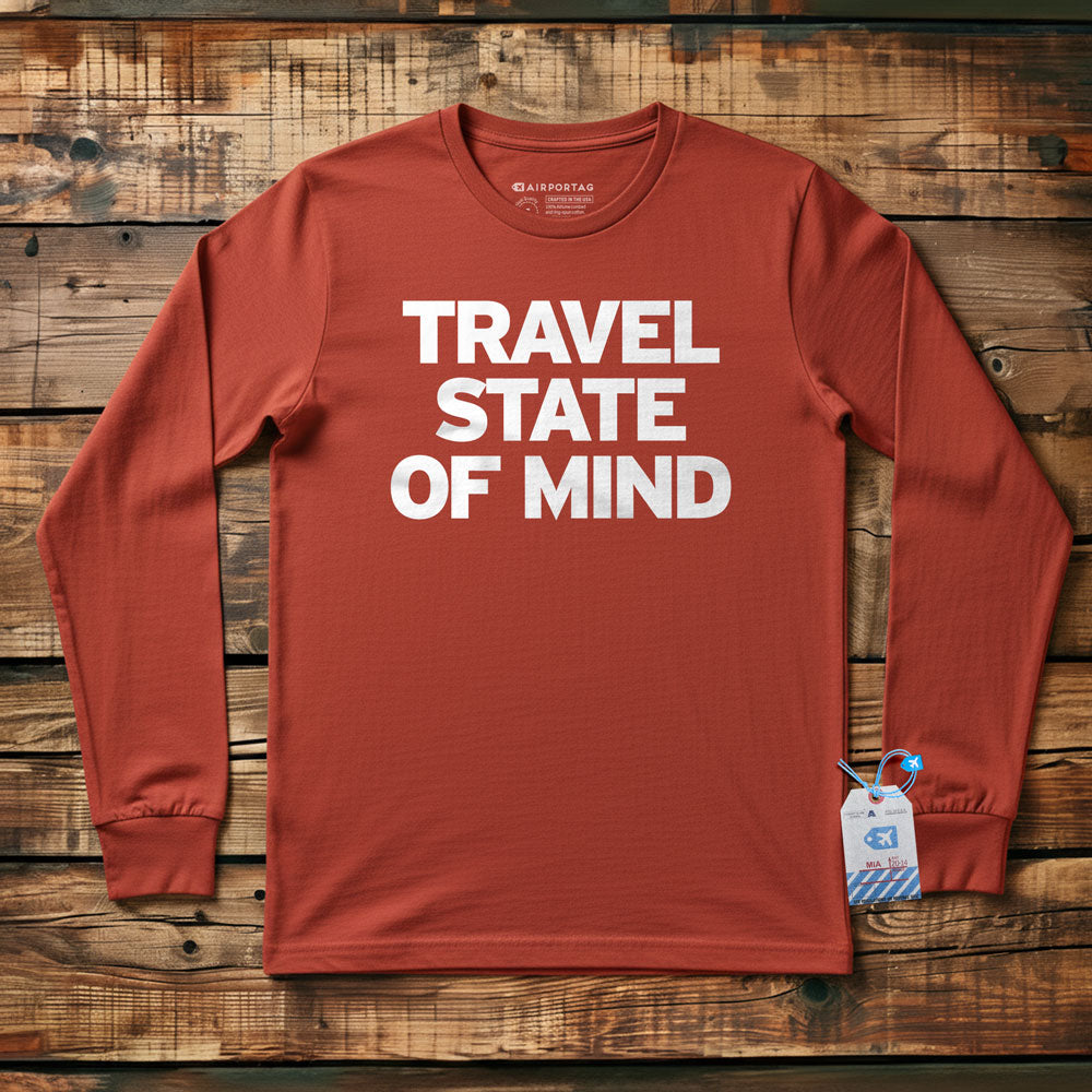 Travel State Of Mind - Long Sleeve T-Shirt