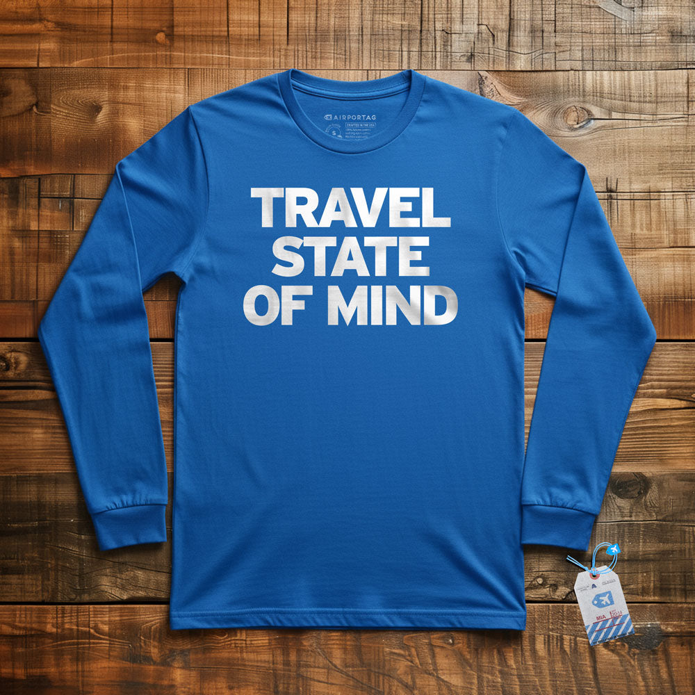 Travel State Of Mind - Long Sleeve T-Shirt