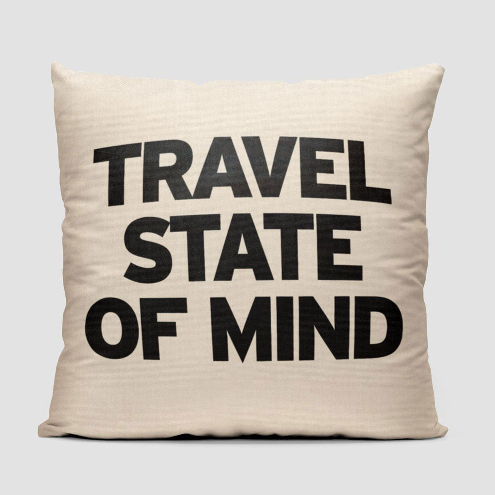 Travel State Of Mind - Throw Pillow