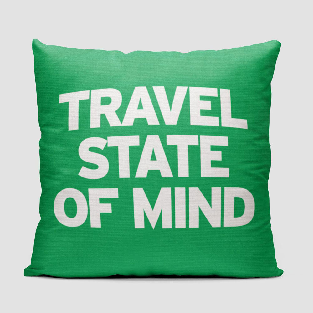 Travel State Of Mind - Throw Pillow