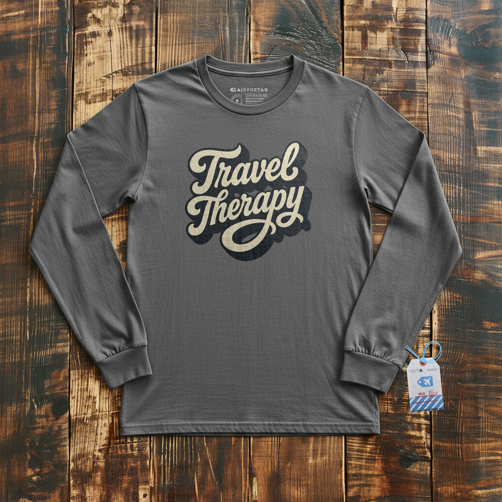 Travel Therapy - Long Sleeve T-Shirt