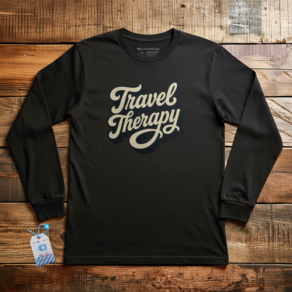 Travel Therapy - Long Sleeve T-Shirt