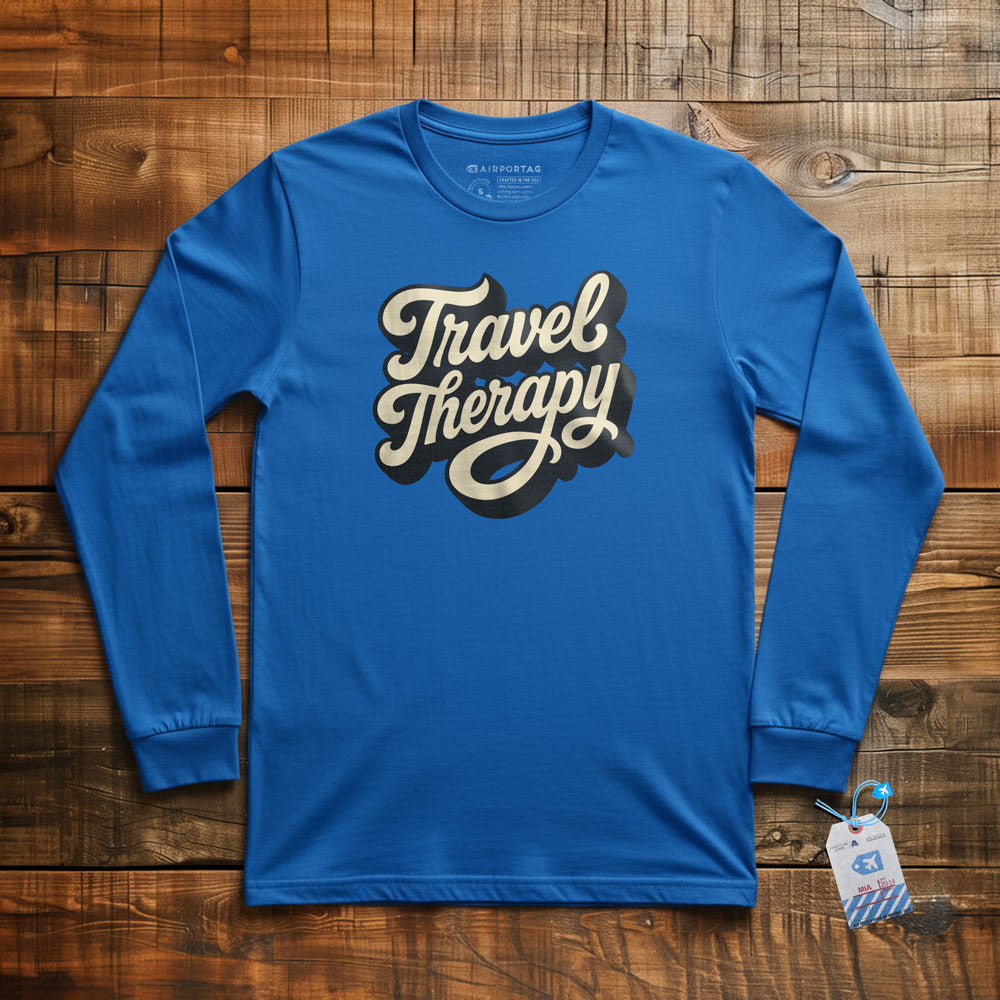 Travel Therapy - Long Sleeve T-Shirt