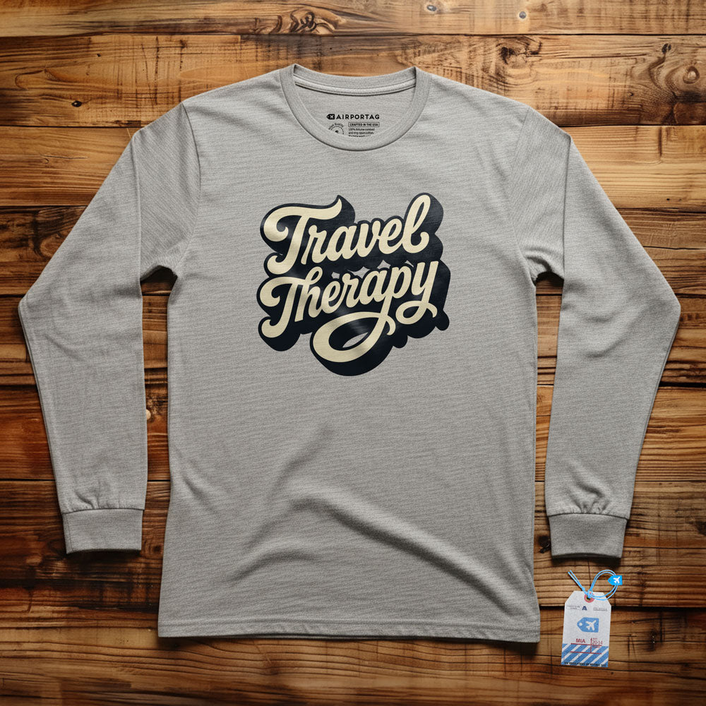 Travel Therapy - Long Sleeve T-Shirt