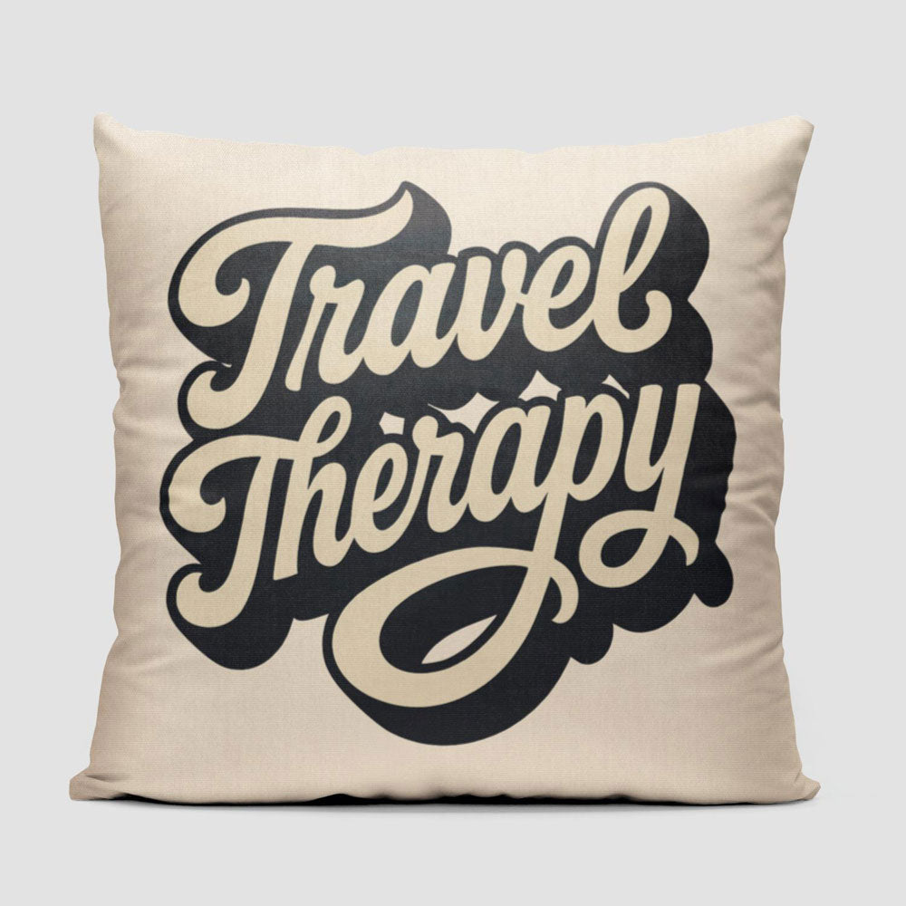 Travel Therapy - Throw Pillow