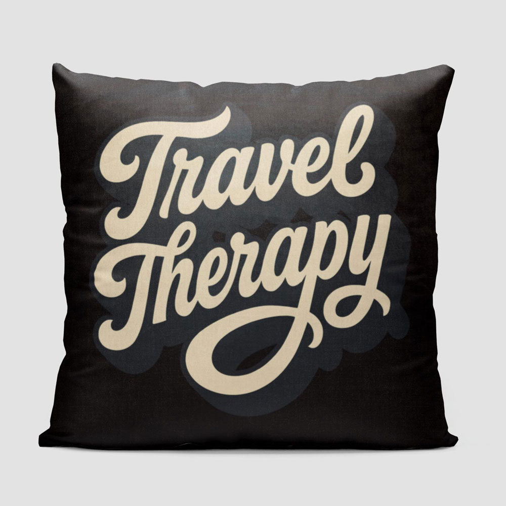 Travel Therapy - Throw Pillow