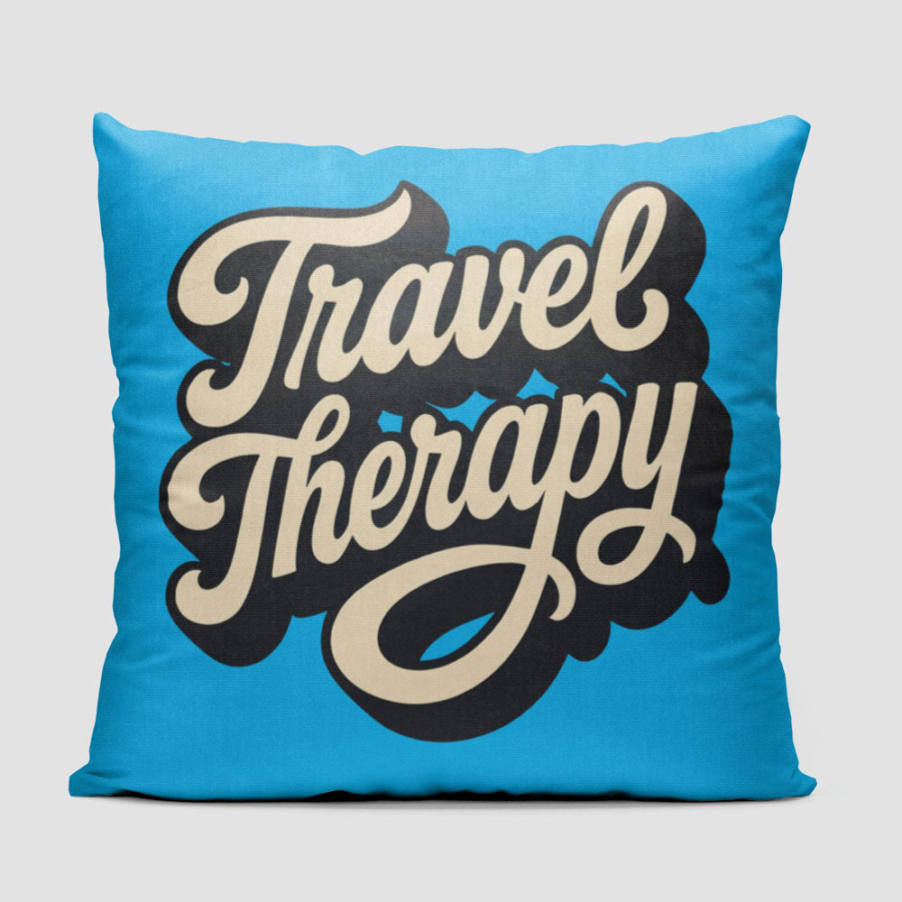 Travel Therapy - Throw Pillow