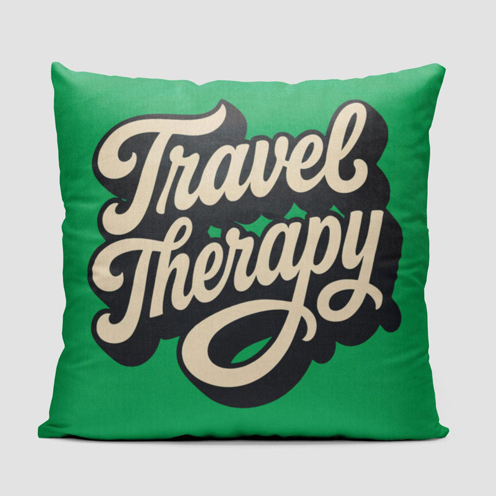Travel Therapy - Throw Pillow