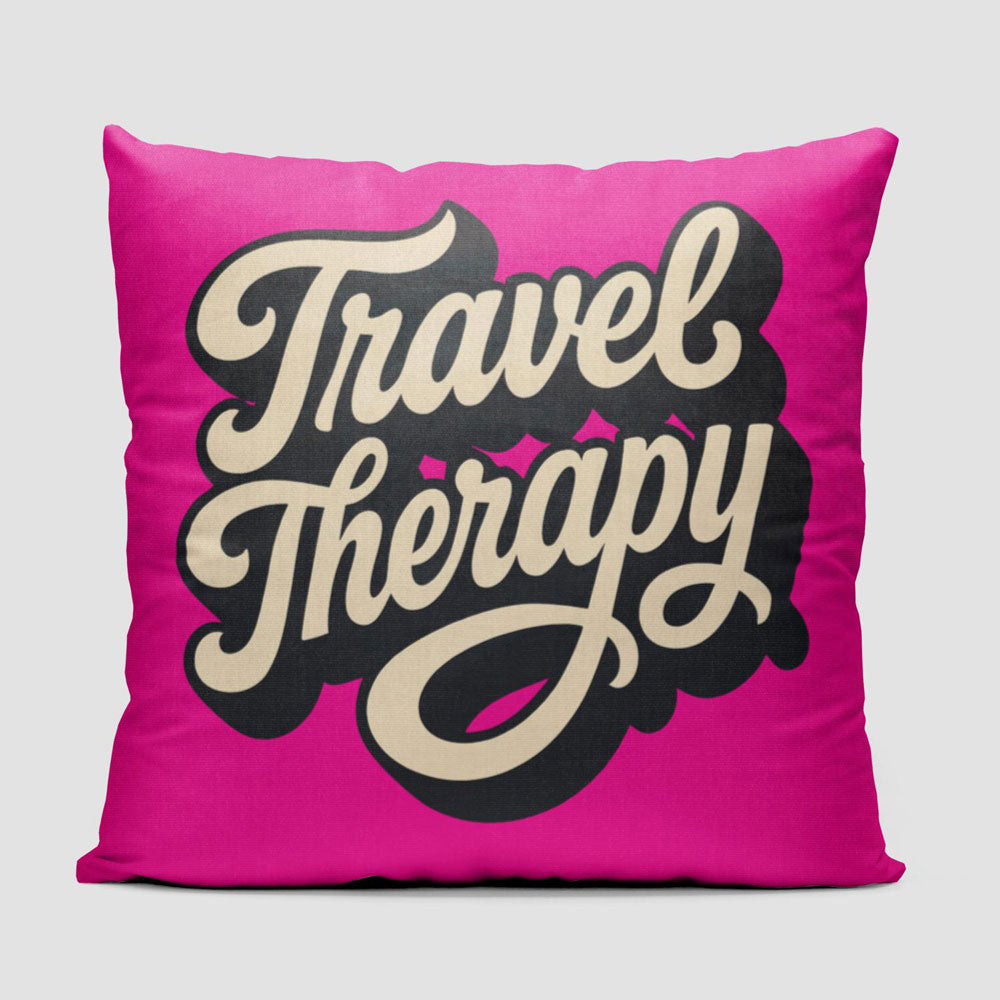 Travel Therapy - Throw Pillow