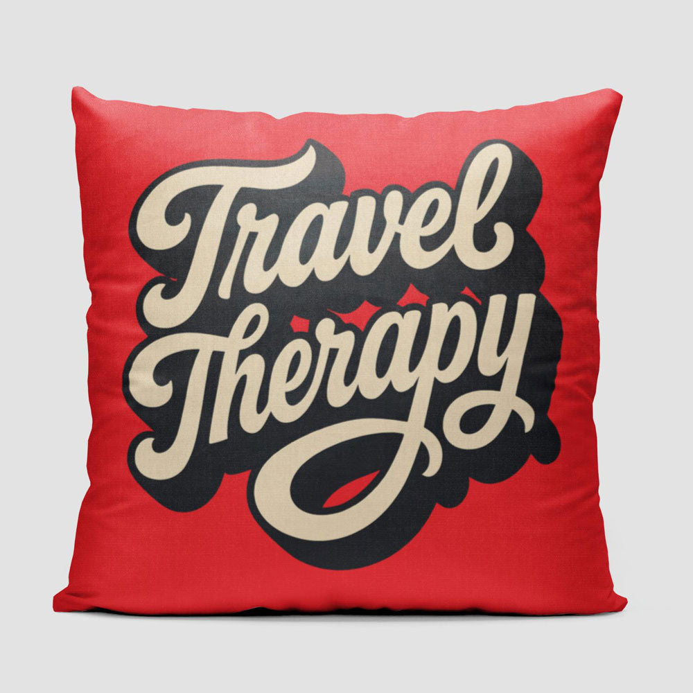 Travel Therapy - Throw Pillow