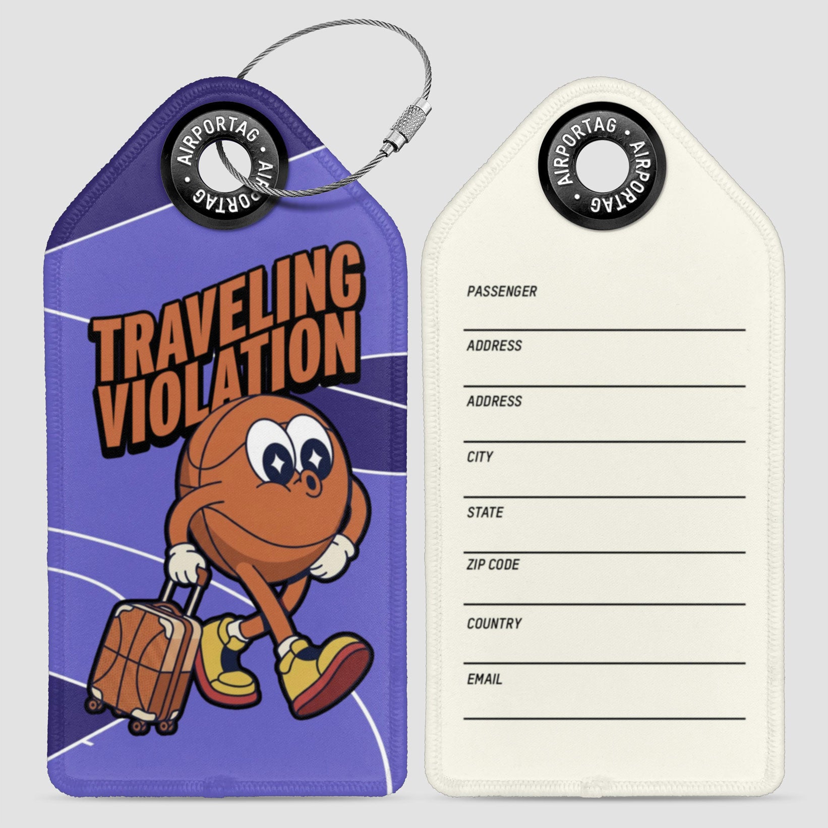 Traveling Violation - Luggage Tag