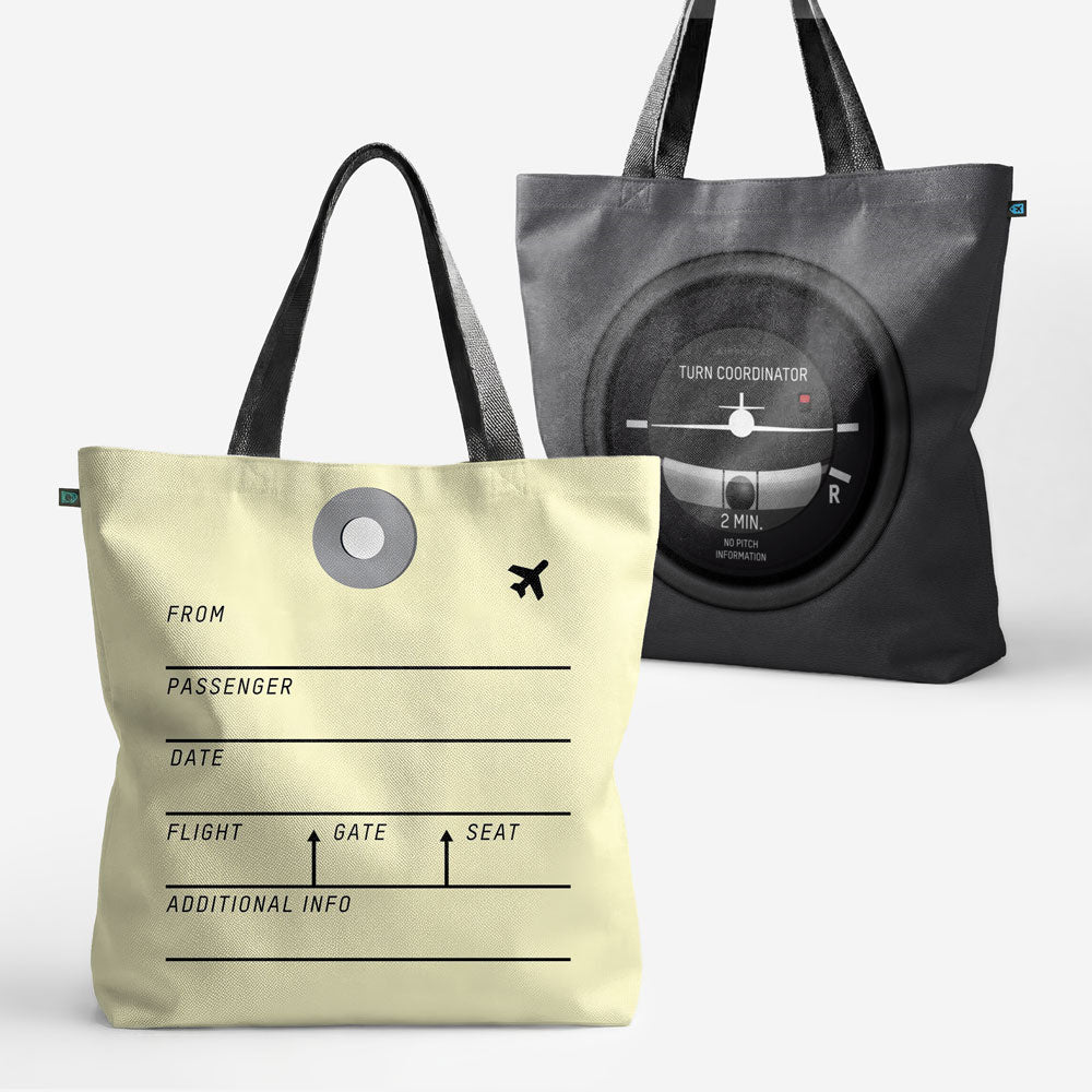 Turn Coordinator - Tote Bag