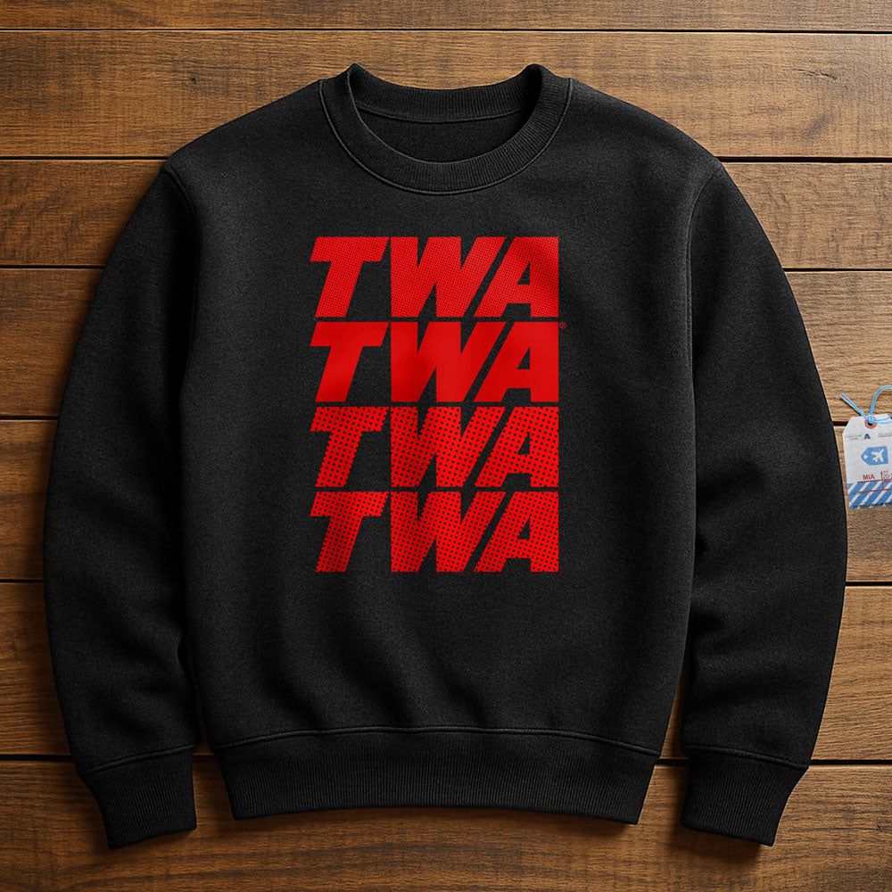 TWA Fading - Sweatshirt - Black