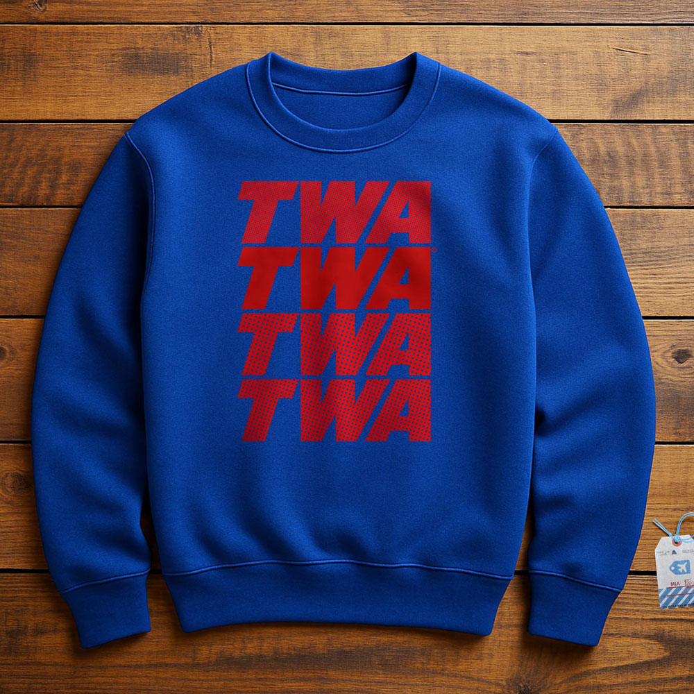 TWA Fading - Sweatshirt - True Royal