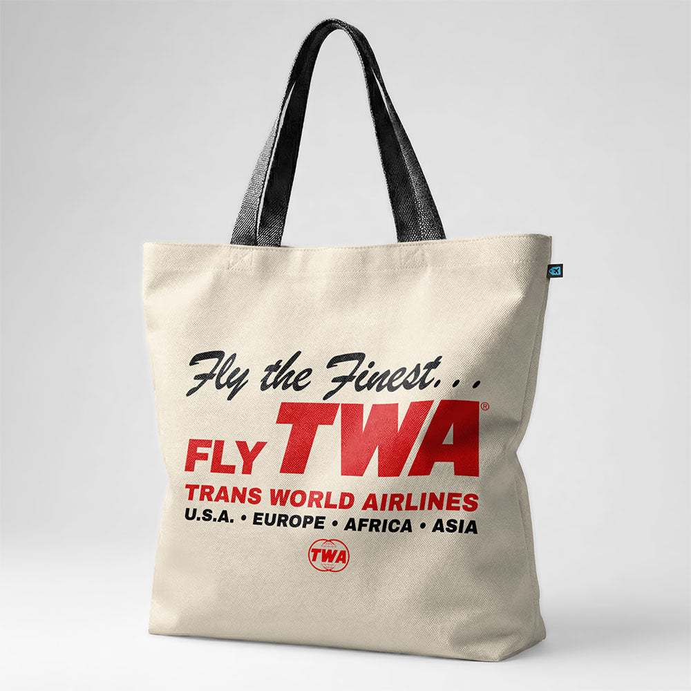 TWA Fly The Finest - Tote Bag