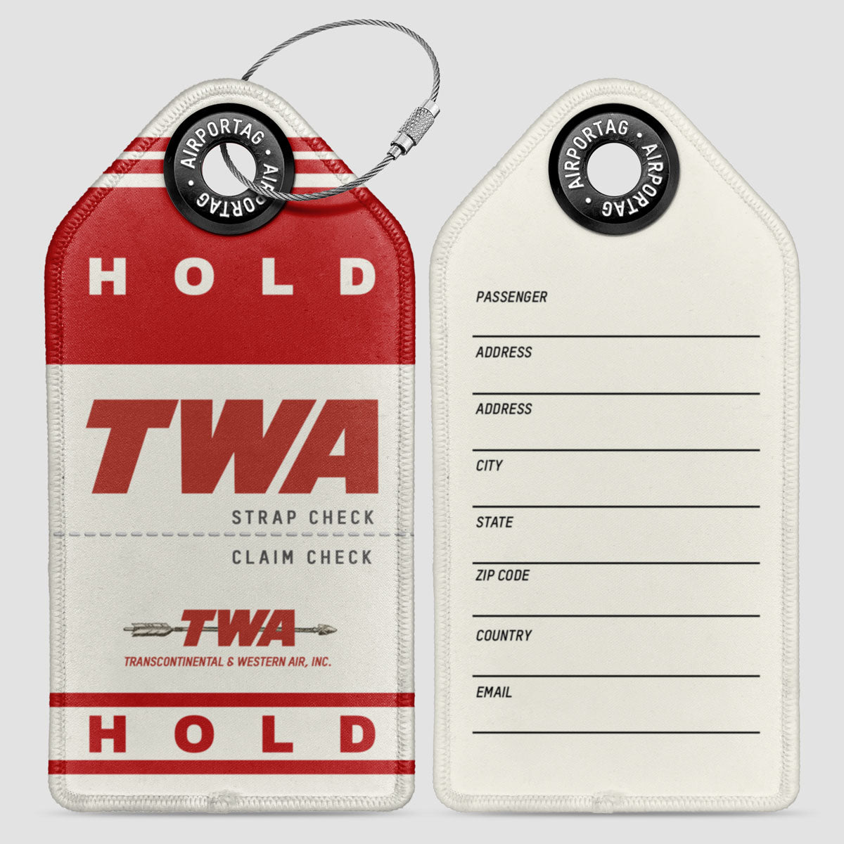 TWA Hold - Luggage Tag
