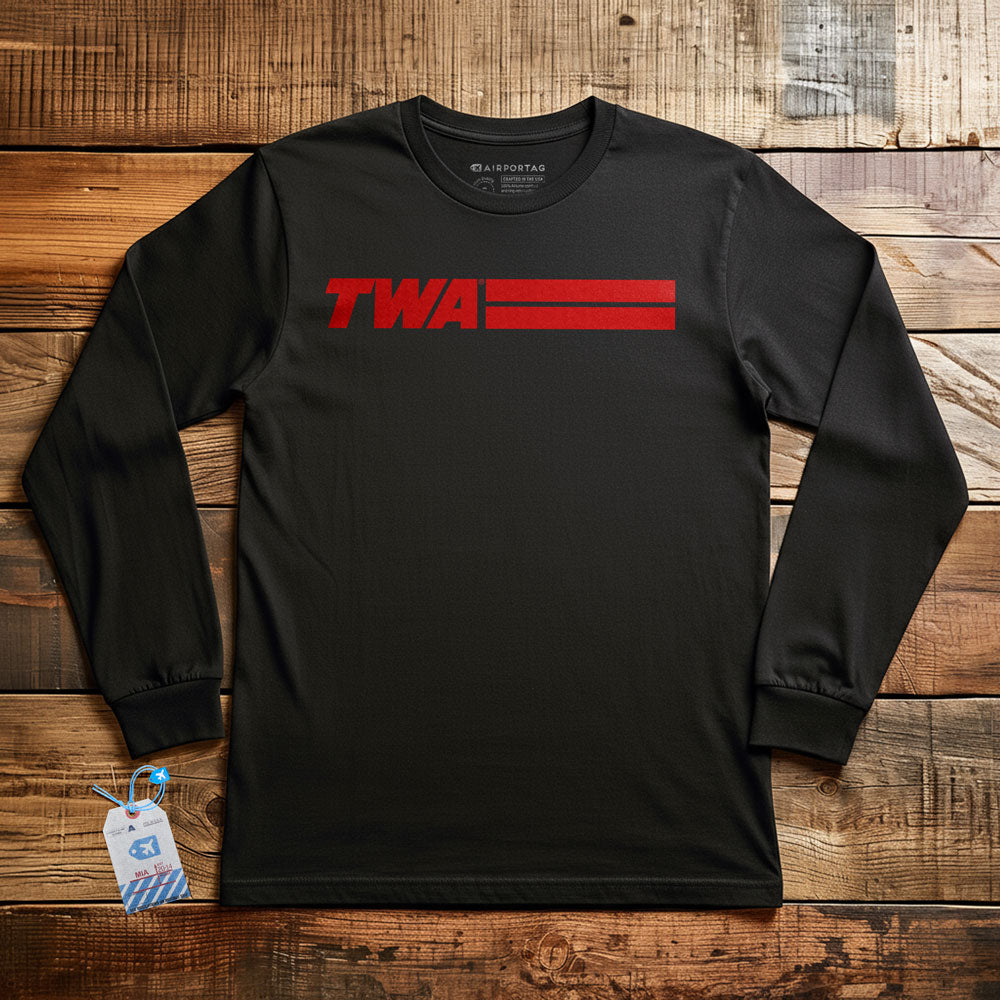 TWA Lines - Long Sleeve T-Shirt