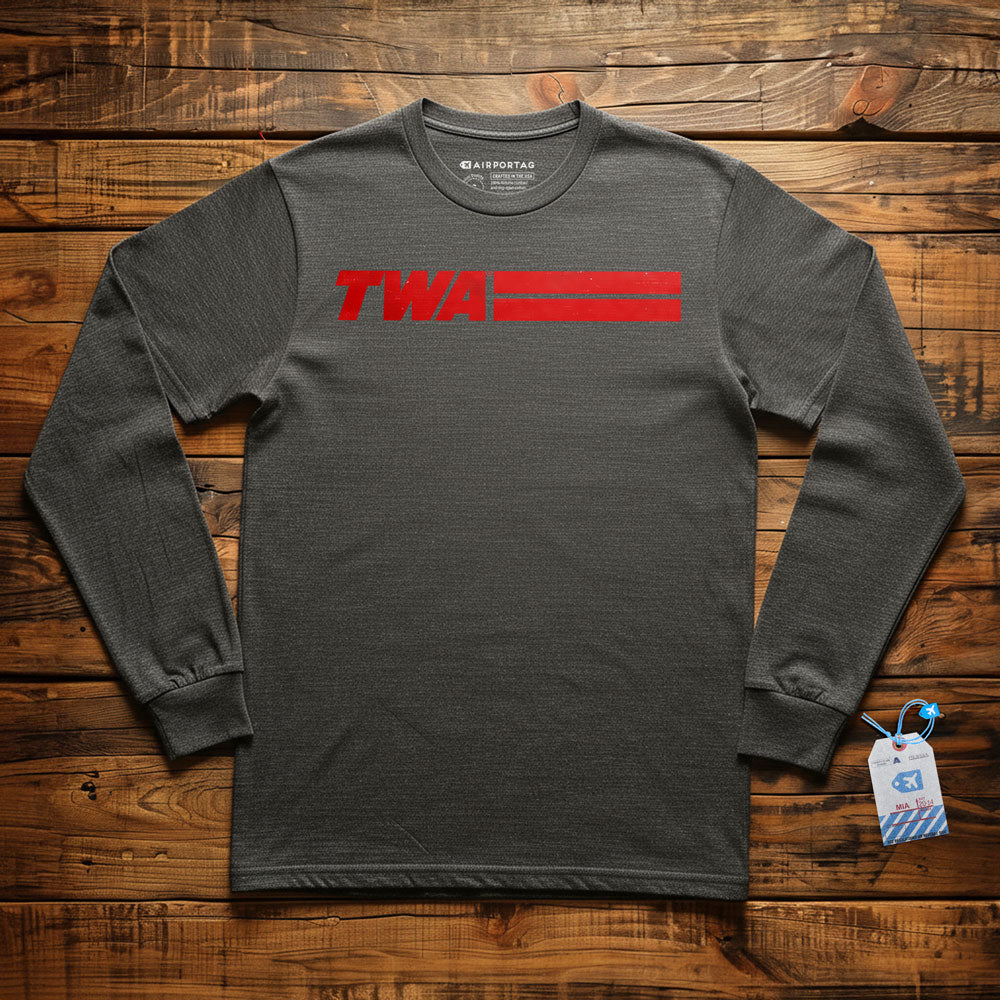 TWA Lines - Long Sleeve T-Shirt