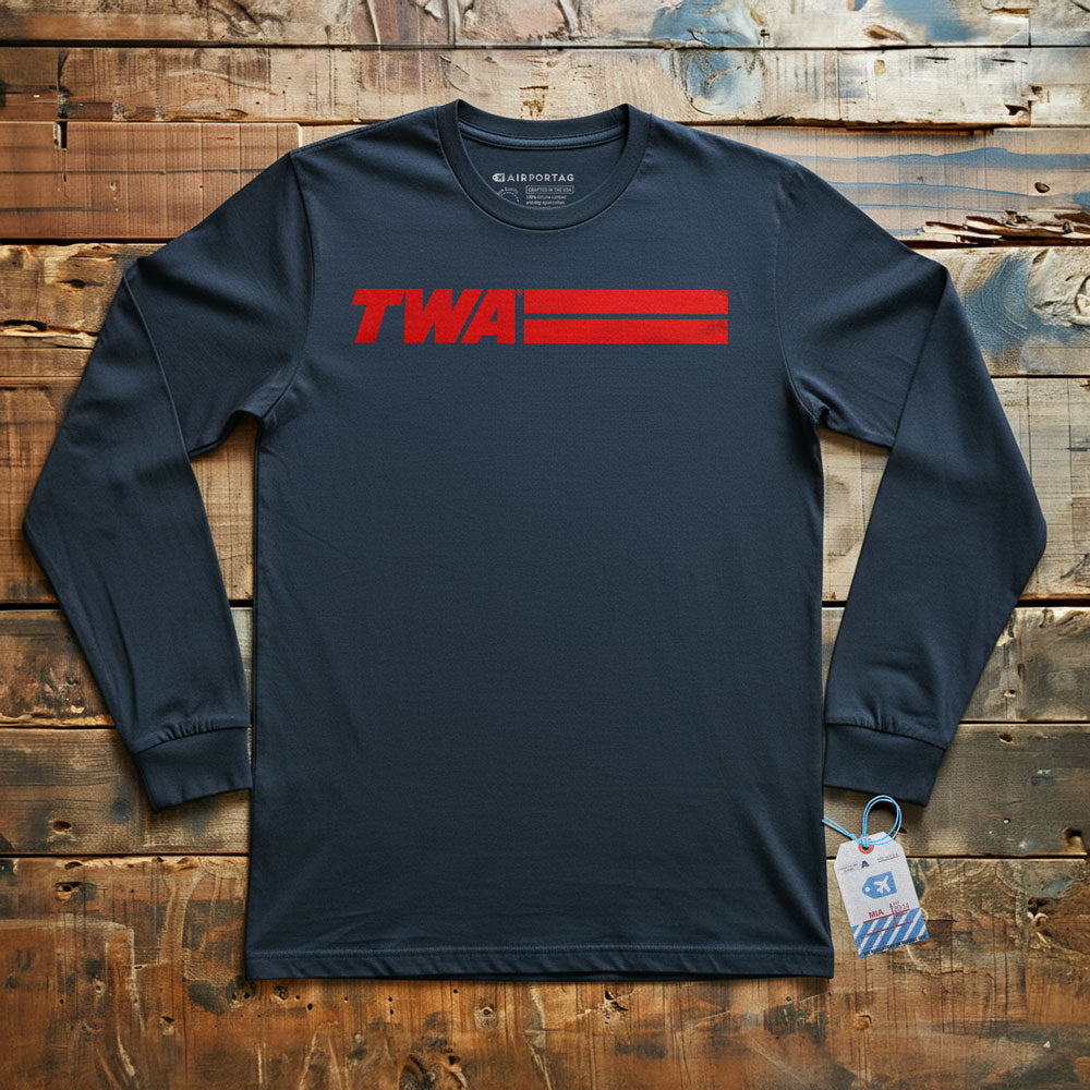TWA Lines - Long Sleeve T-Shirt