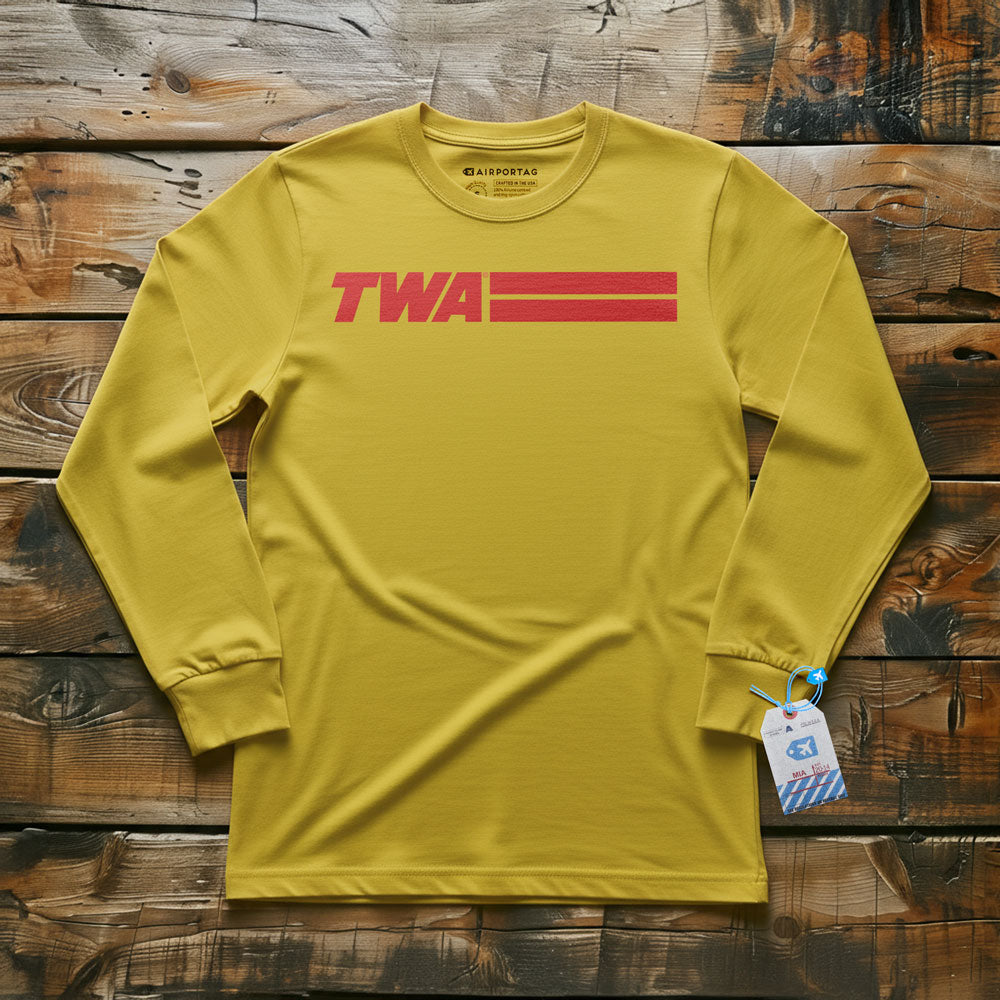 TWA Lines - Long Sleeve T-Shirt
