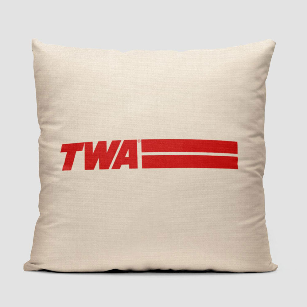 TWA Lines - Throw Pillow