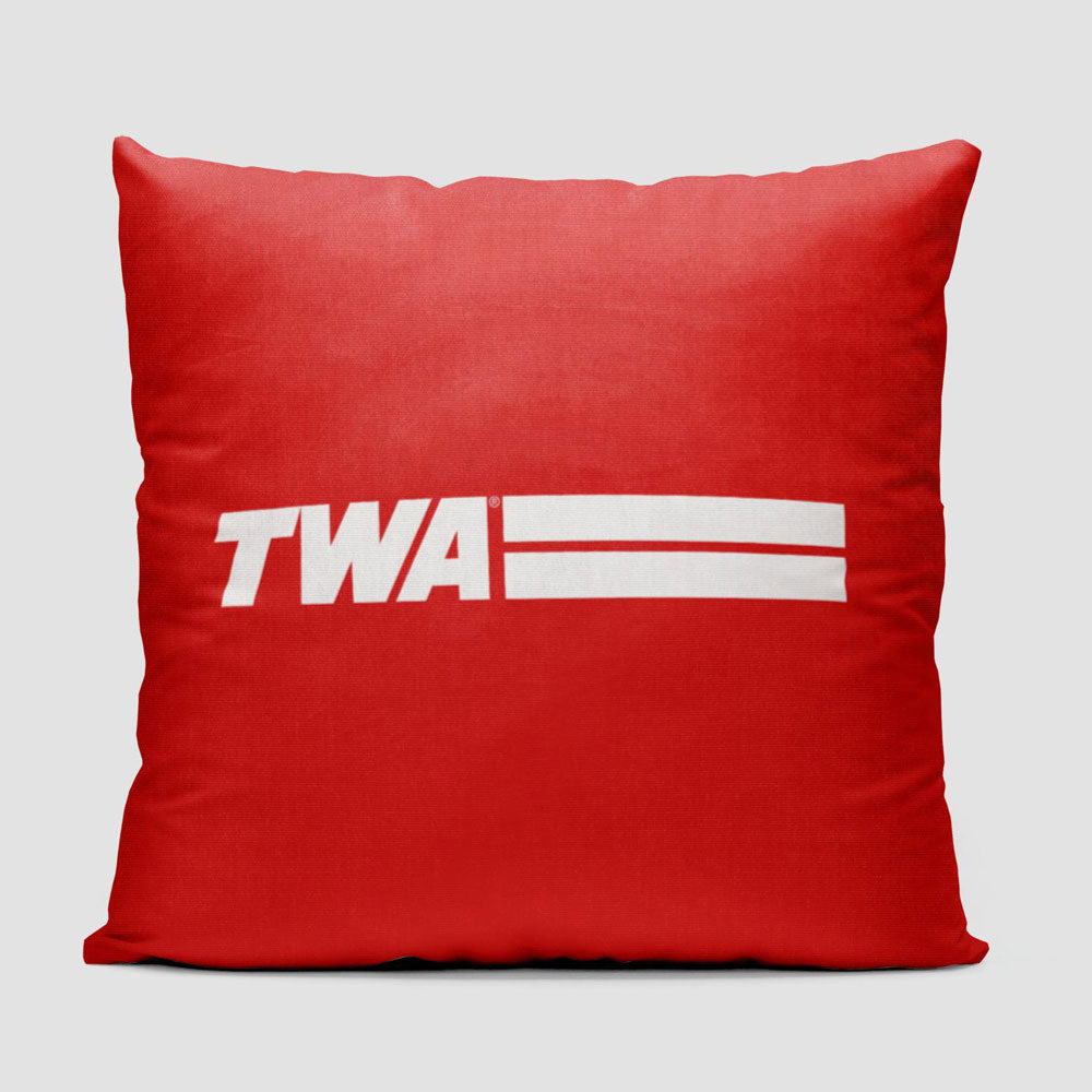 TWA Lines - Throw Pillow