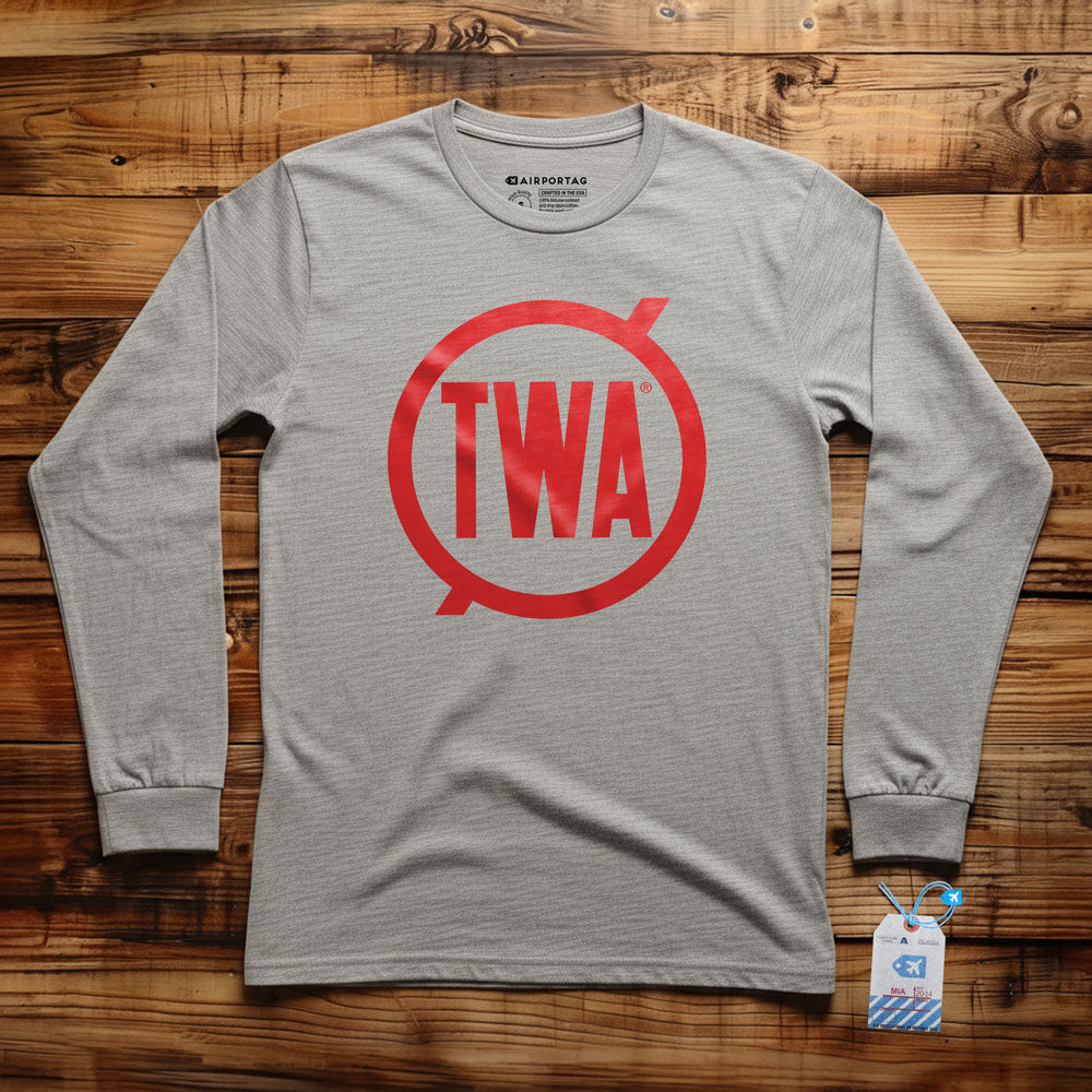 TWA Round Logo - Long Sleeve T-Shirt