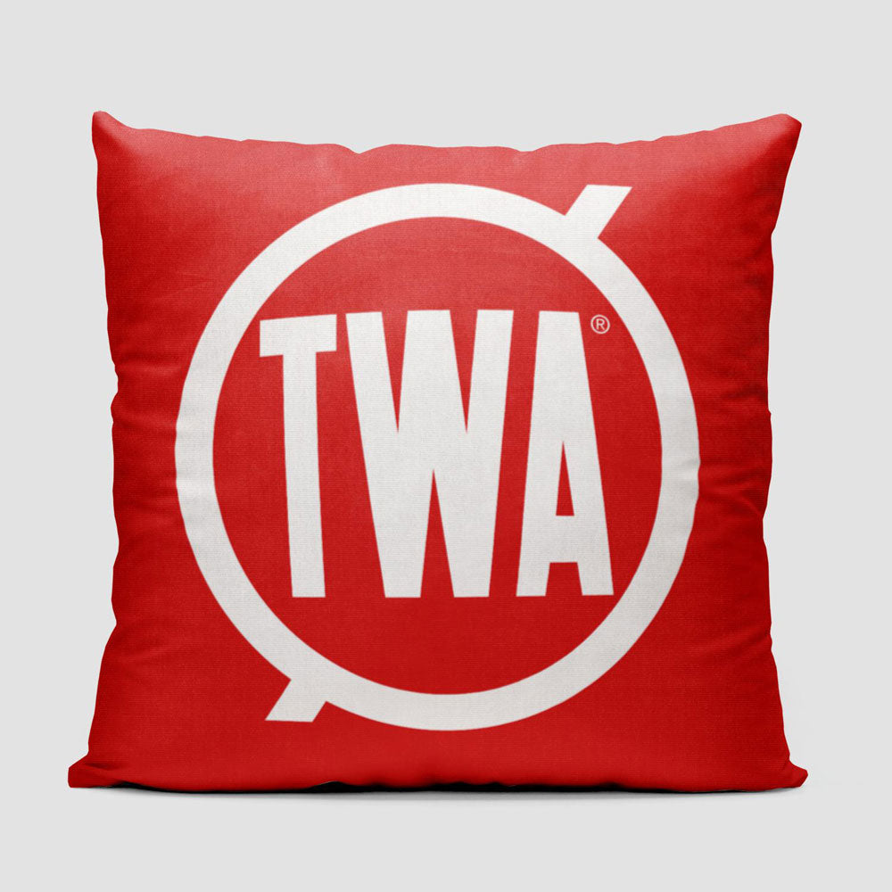 TWA Round Logo - Throw Pillow