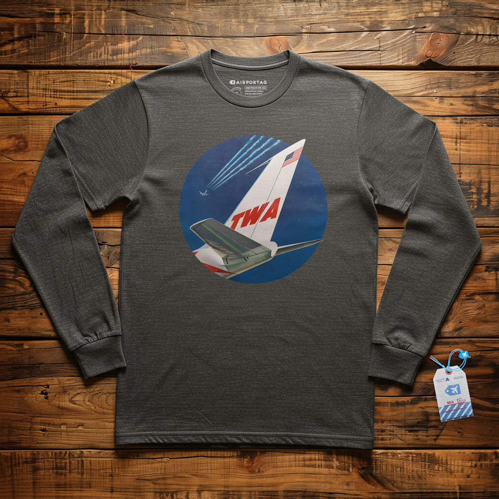 TWA Tailplane - Long Sleeve T-Shirt