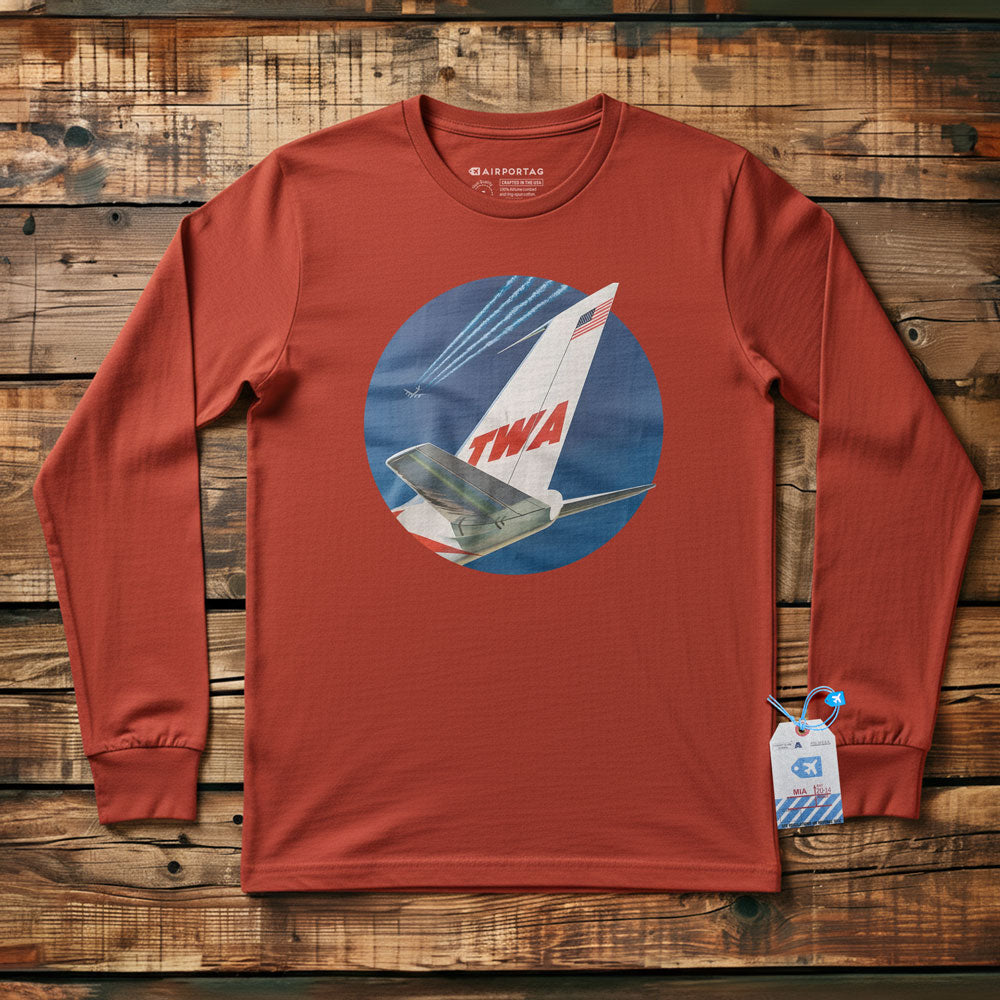 TWA Tailplane - Long Sleeve T-Shirt