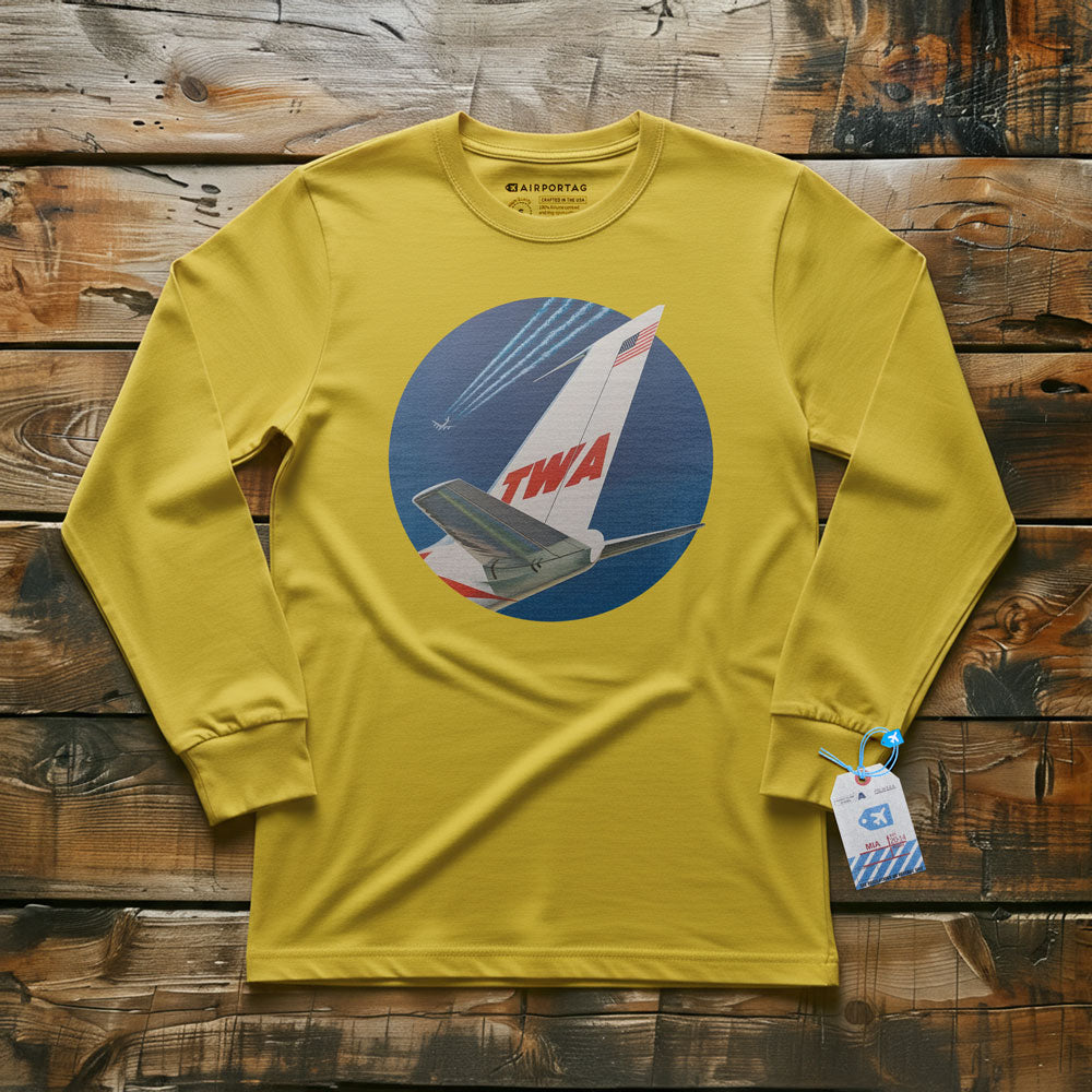 TWA Tailplane - Long Sleeve T-Shirt