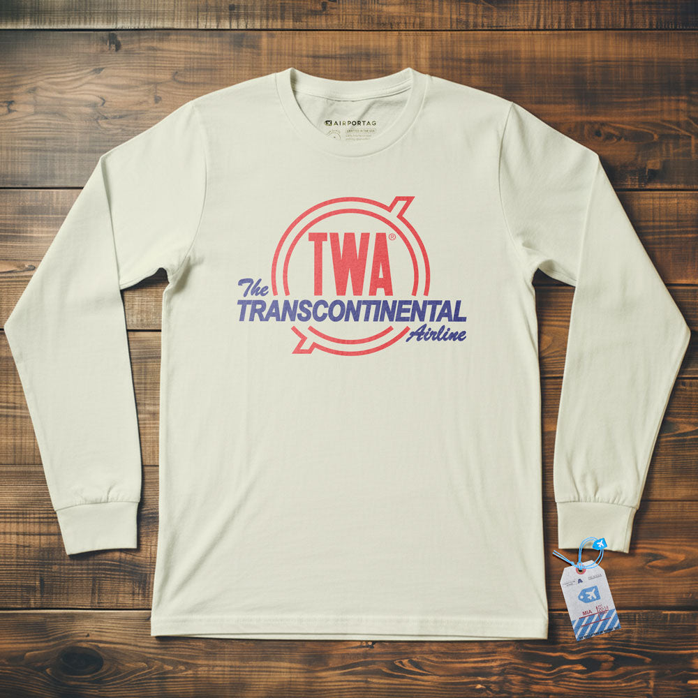 TWA Transcontinental - Long Sleeve T-Shirt