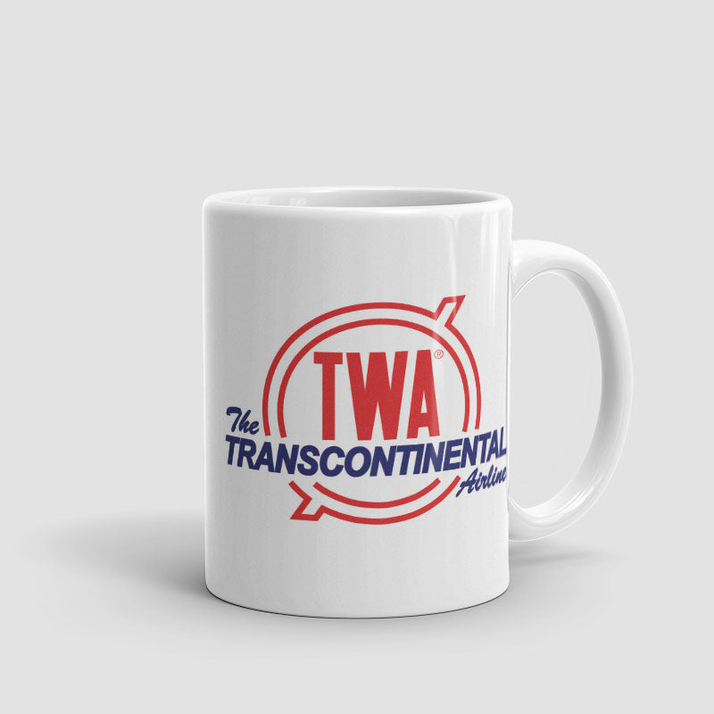 TWA The Transcontinental Airline - Mug