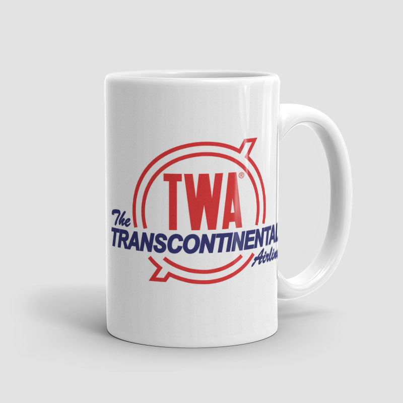 TWA The Transcontinental Airline - Mug