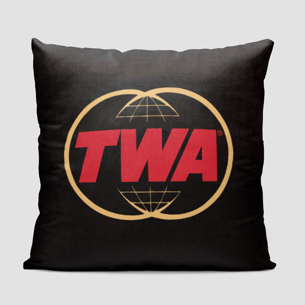 TWA W Logo - Throw Pillow