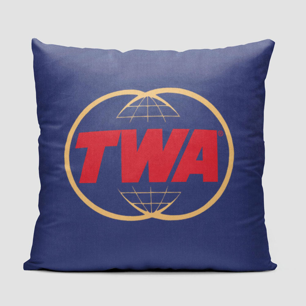 TWA W Logo - Throw Pillow