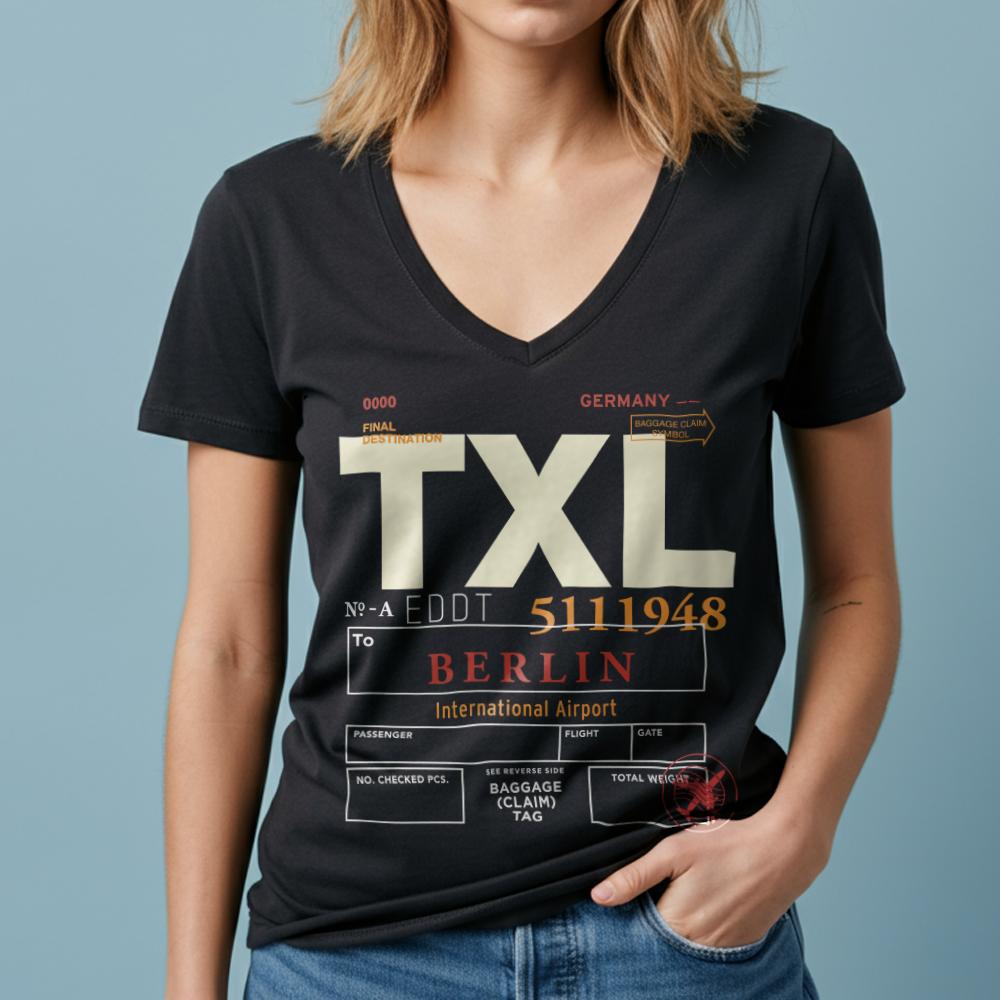 TXL - Women's V-Neck T-Shirt