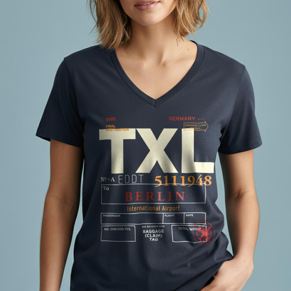 TXL - Women's V-Neck T-Shirt